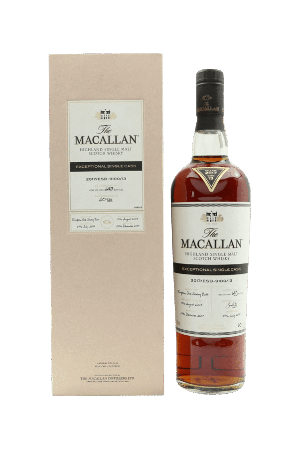 Macallan 2003 Exceptional Cask #13 2017 9100/13