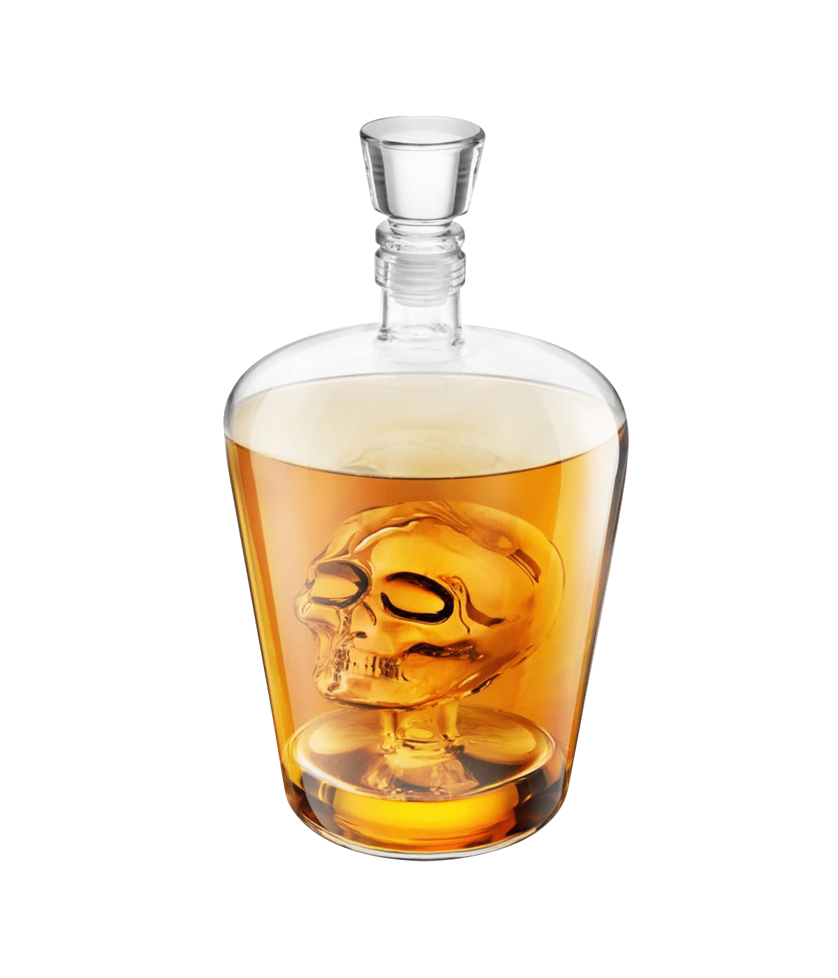 skull decanter
