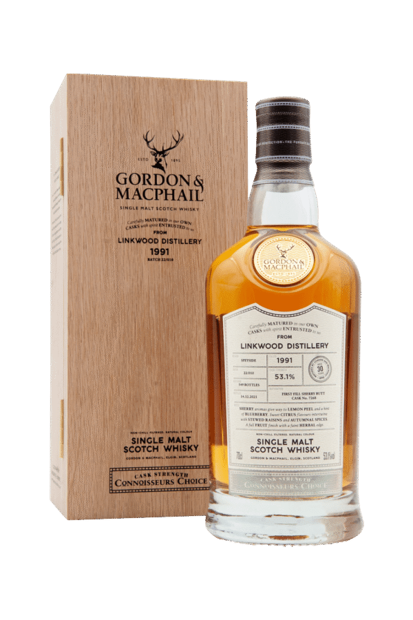 Linkwood 30 Year Old 1991 Cask #7268 Connoisseurs Choice