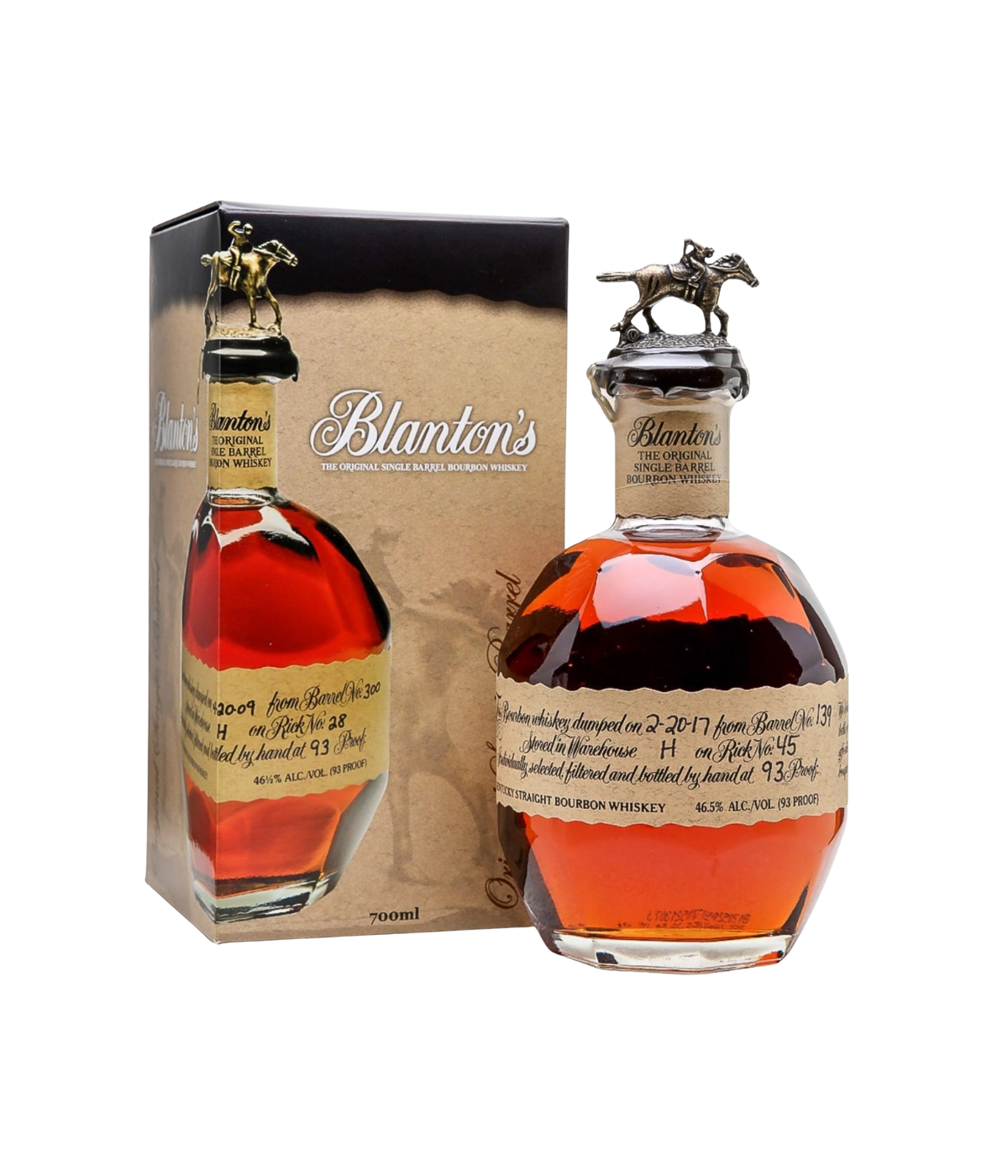 blanton's single barrel whiskey