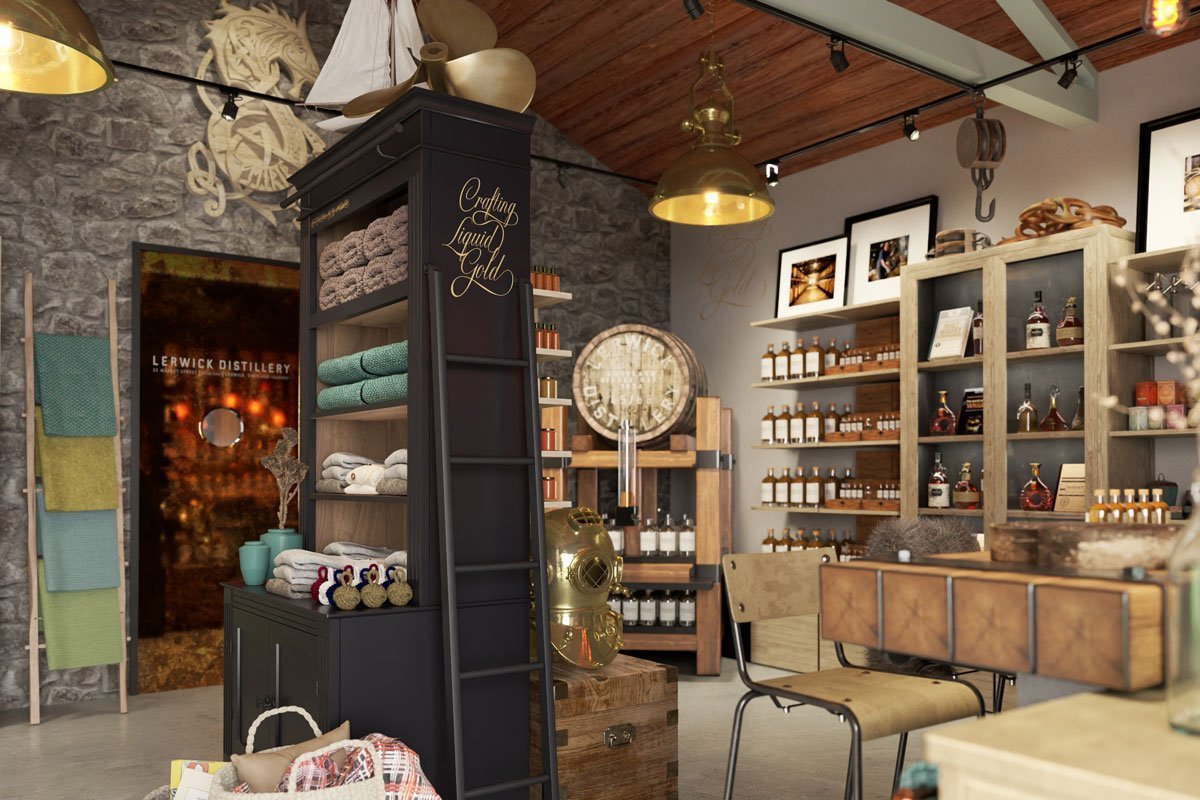 Lerwick Distillery shop Whisky Brokers Associates