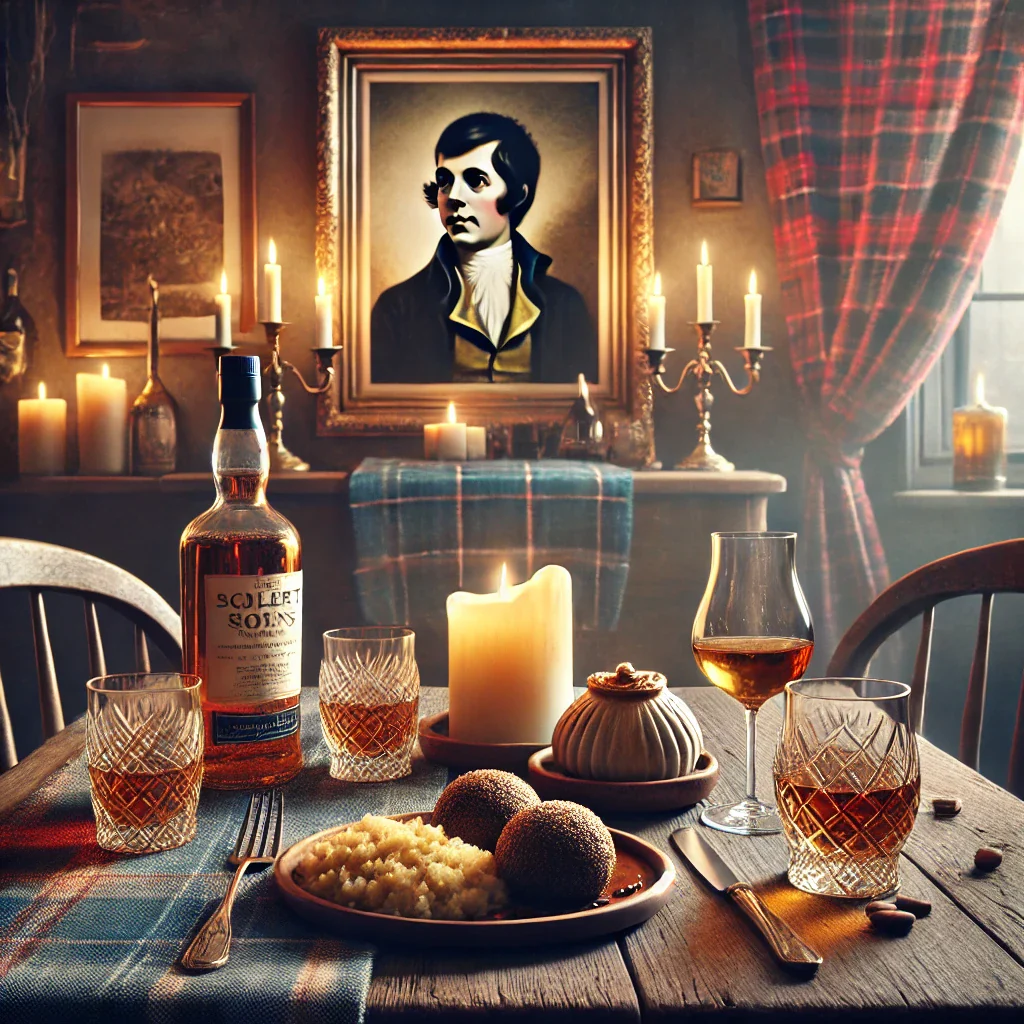Burns night whisky brokers associates