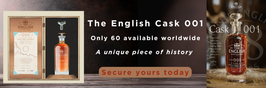 English Whisky Co Cask 001 Ultra-Rare whisky a true collectors piece