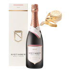 Nyetimer classic rose with gift box and free stopper worlds best champagne