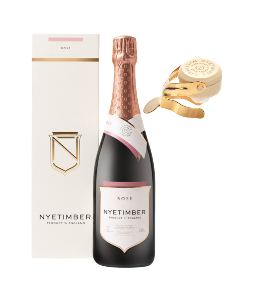 Nyetimer classic rose with gift box and free stopper worlds best champagne