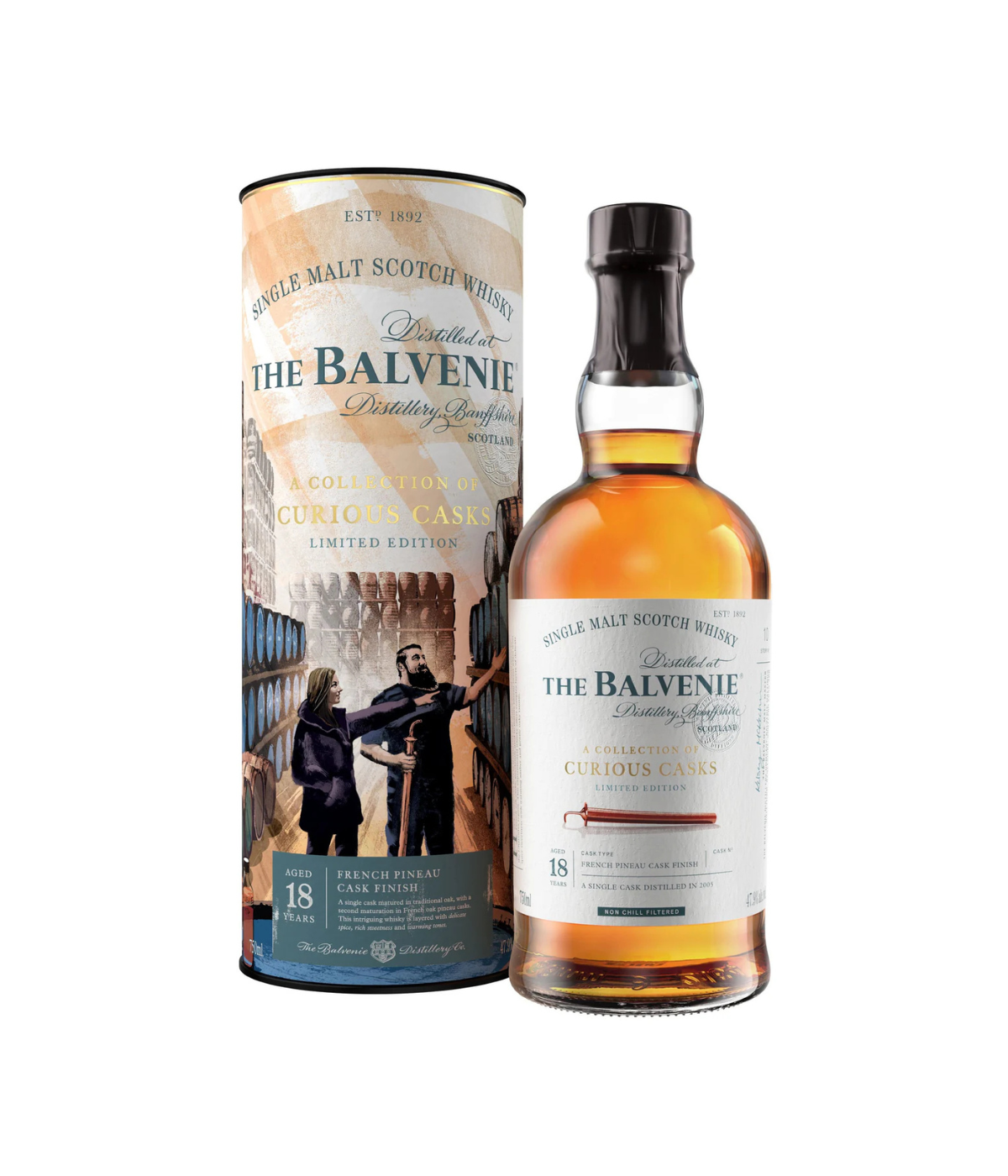 Balvenie 18 Year Old French Oak Pineau Cask Finish whisky brokers associates new whisky