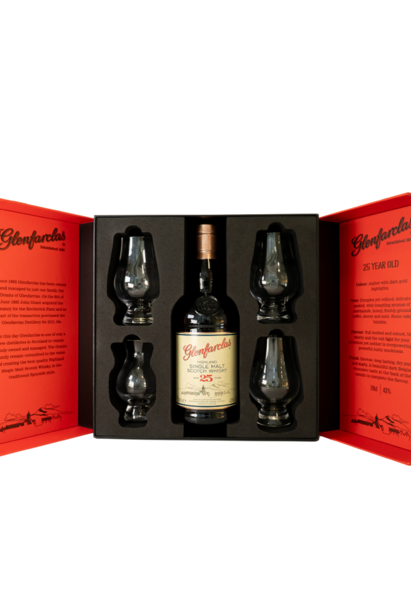 Glenfarclas 25 Year Old Limited Edition Gift Pack