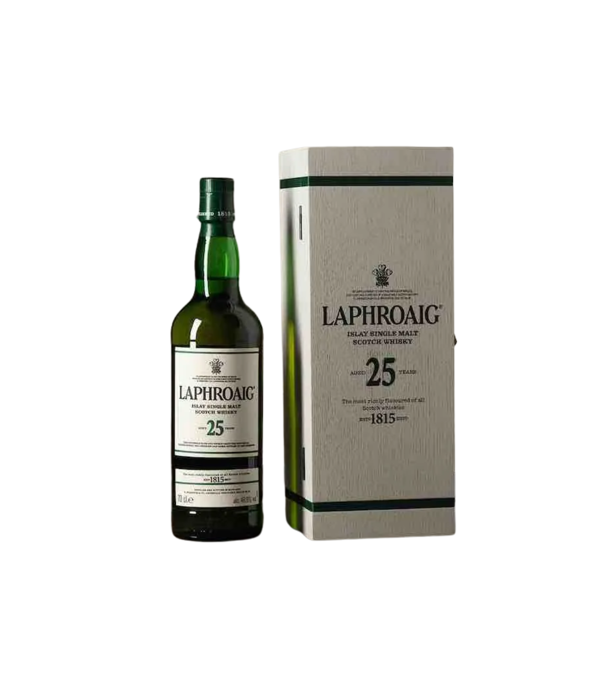 Laphroaig 25 Year Old Whisky Brokers Associates