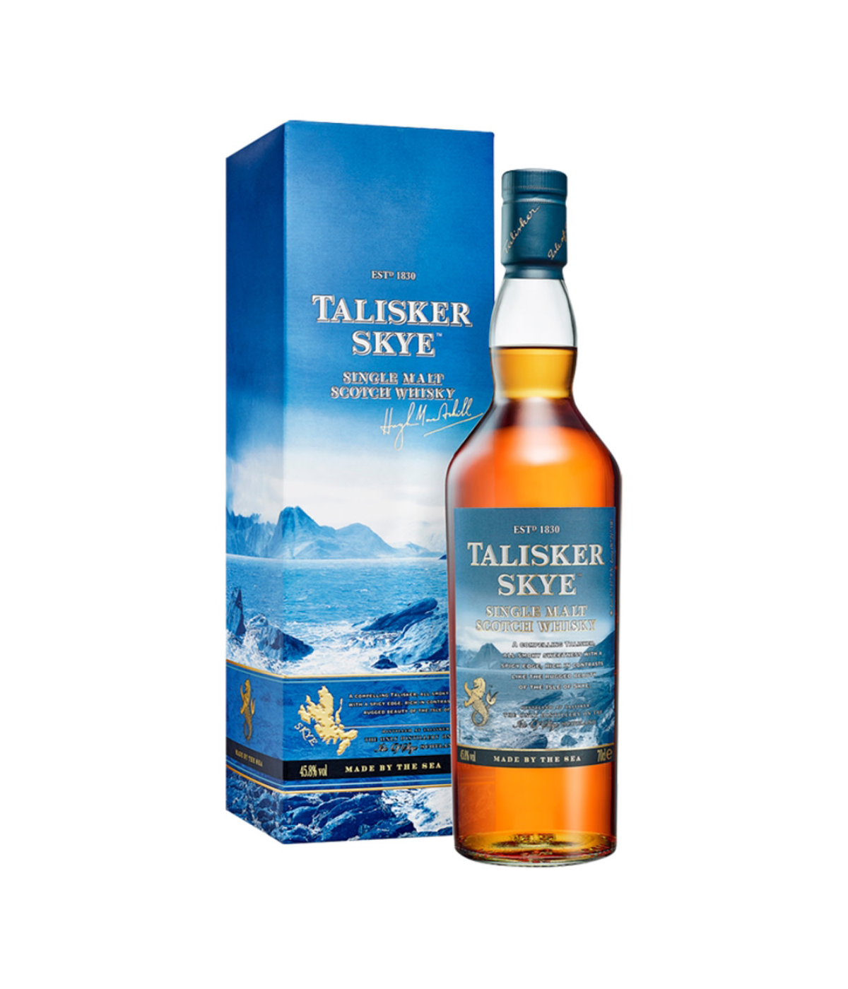 Talisker Skye Single Malt Made by the sea series whisky brokers associates