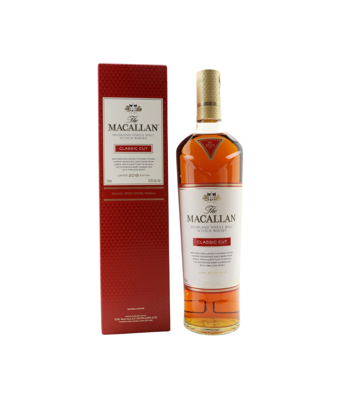 Macallan Classic Cut 2019 whisky rare whisky macallan distillery