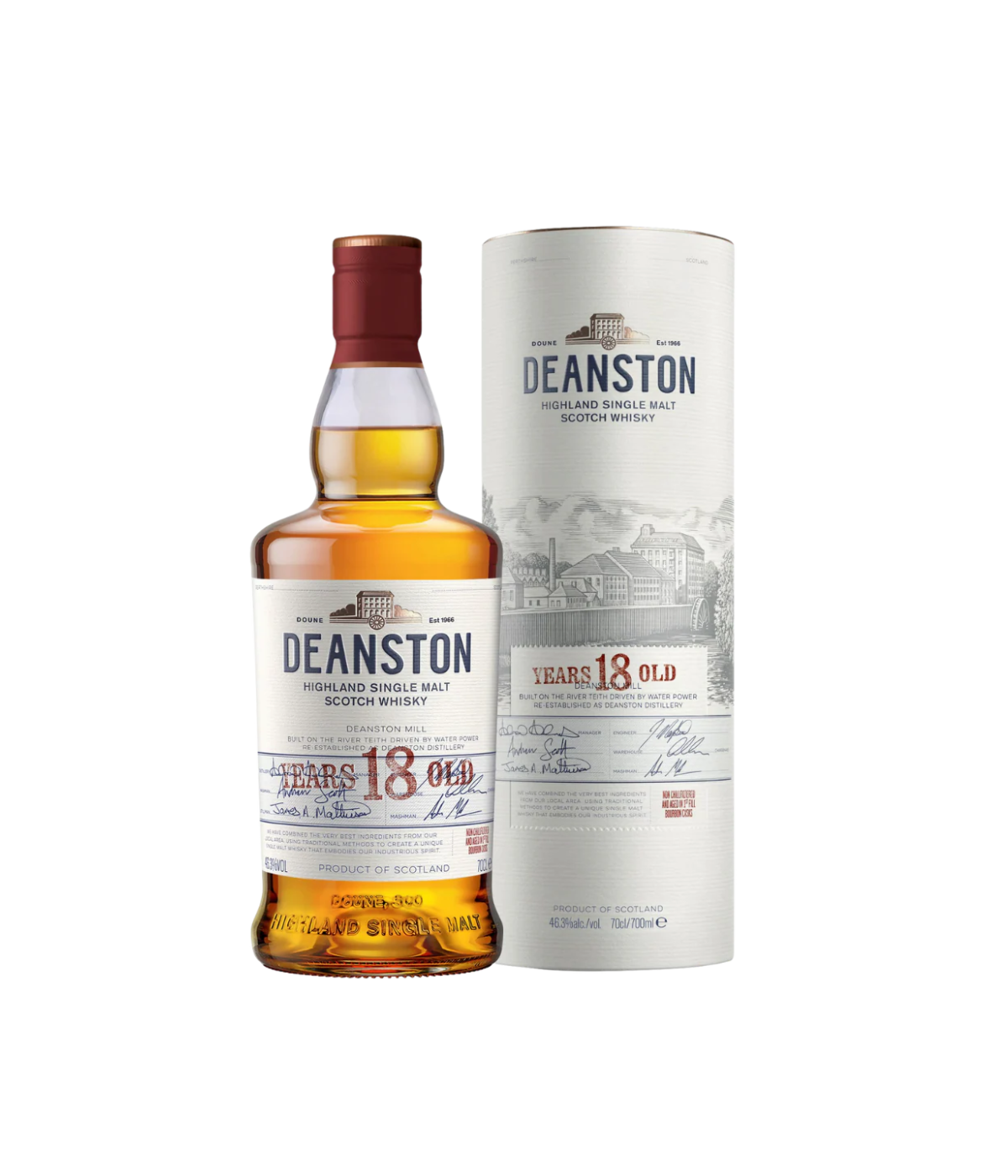 Deanston 18 Year Old whisky brokers associates