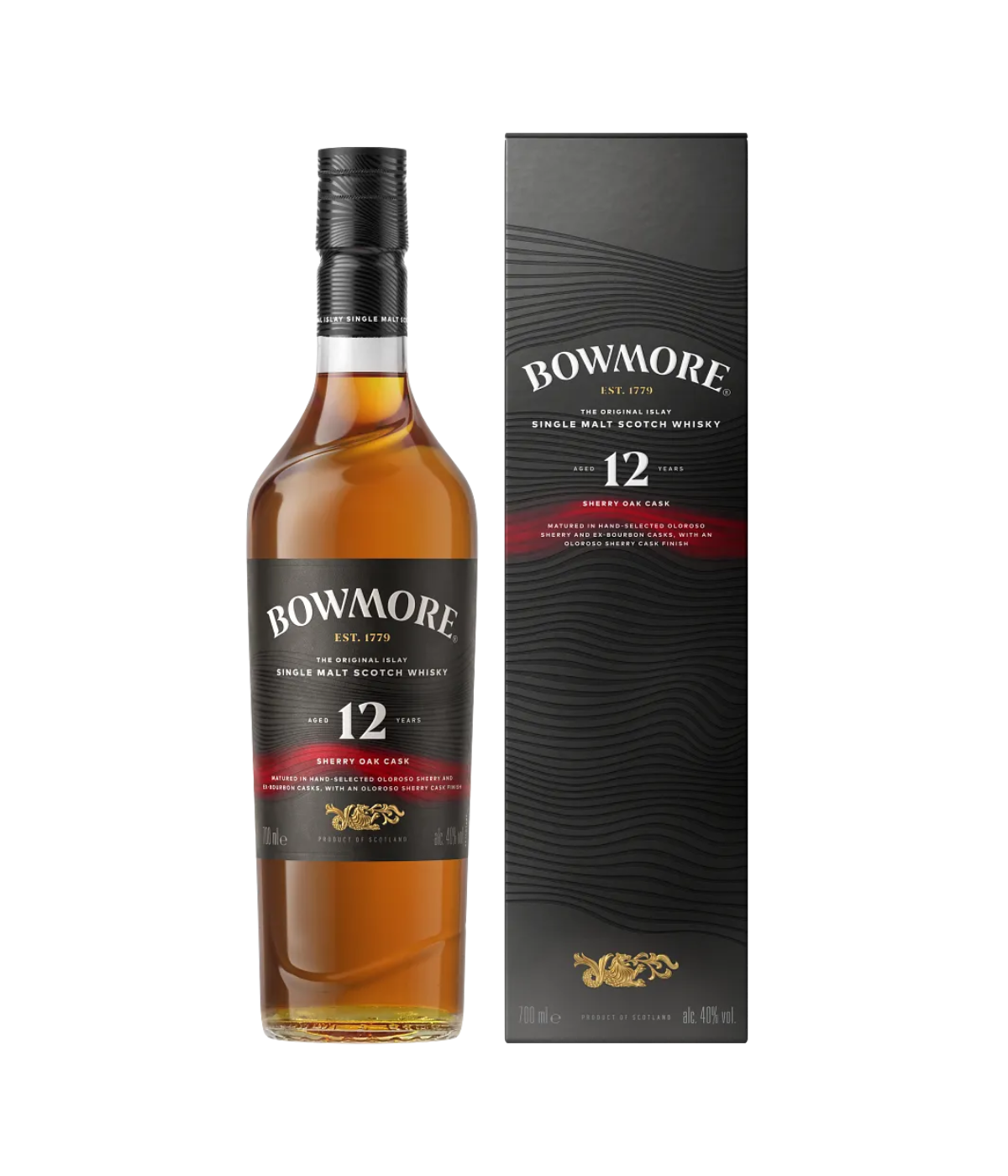 Bowmore 12 Year Old Sherry Oak whisky brokers associates sherry whisky