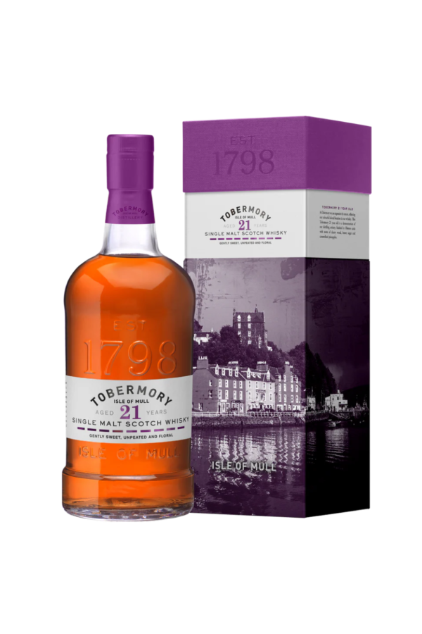 Tobermory 21 Year Old whisky