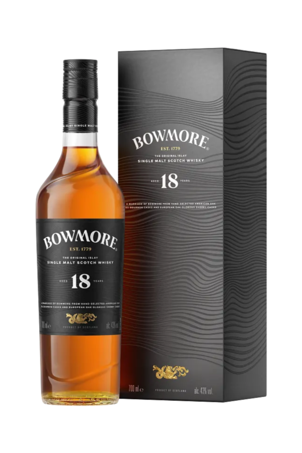Buy Bowmore 18 Year Old Single Malt | Premium Islay Whisky Online Whisky Brokers Associates