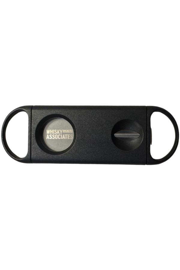 2-in-1 Cigar Cutter – V-Cut & Double Blade (Black) whisky brokers associates cigar accessories cohiba romeo y julieta davidoff