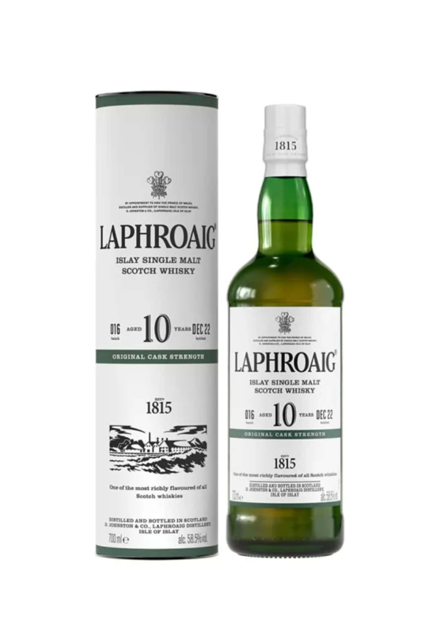 Laphroaig 10 Year Old Cask Strength – Batch 16 whisky brokers associates the bottle cellar new whisky laphroaig whisky islay whisky peaty whisky