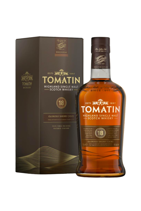 Tomatin 18 Year Old with FREE A5 tasting notebook