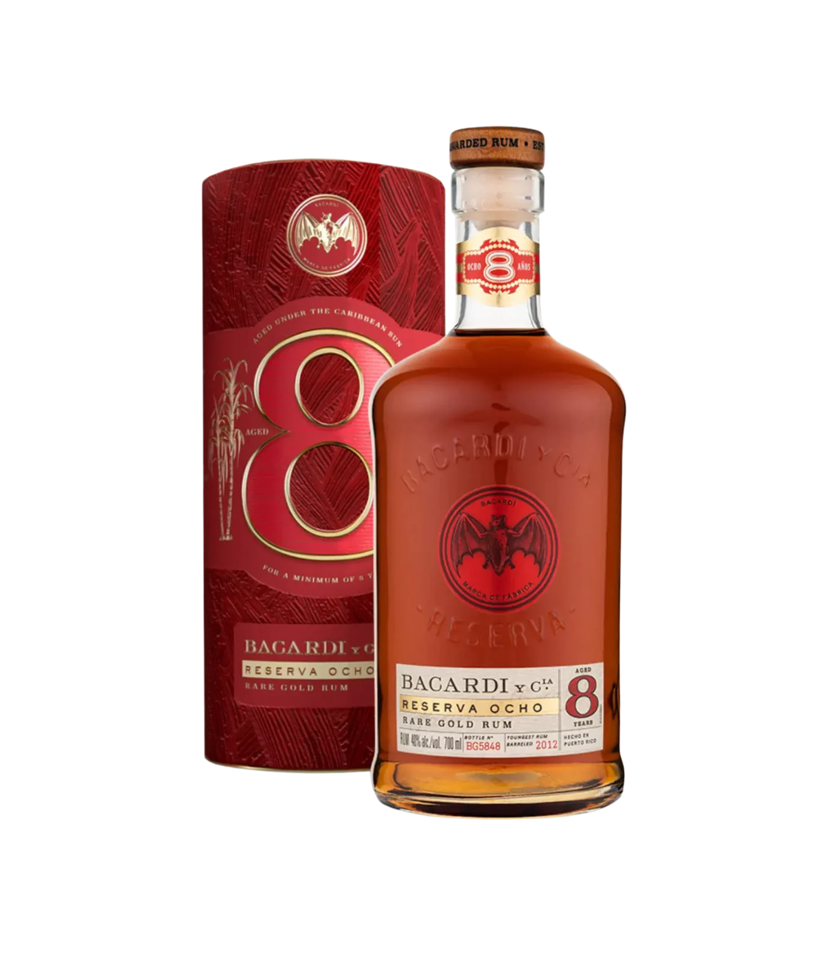 Bacardi Reserva Ocho 8 Year Old Rum