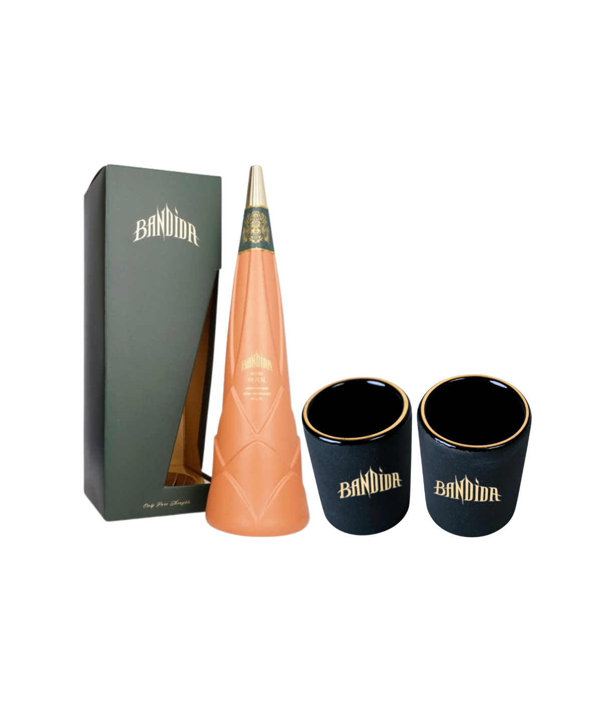 Bandida Reposado Mezcal Espadin with 2 free copita glasses!