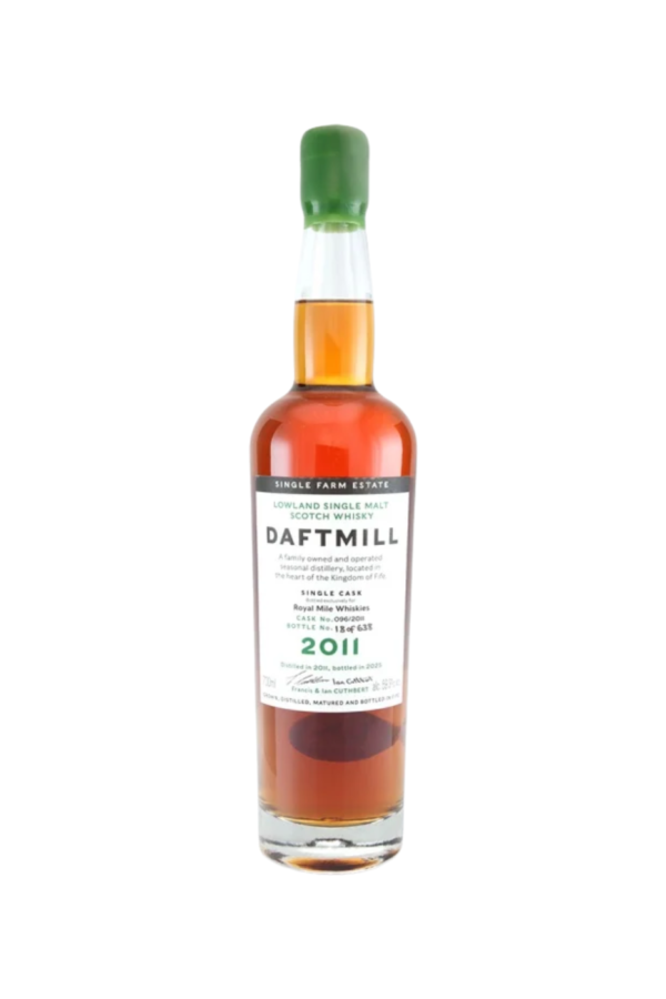 a bottle of whisky from scotland with a white background